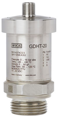 Датчик WIKA с выходом MODBUS. Модель GDHT-20