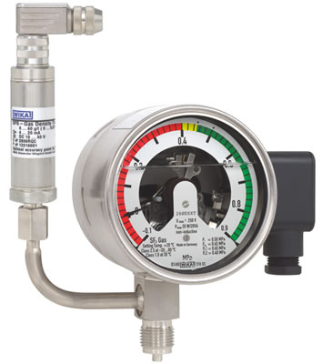 Монитор плотности элегаза. Модель WIKA GDM 233.52.100 TA