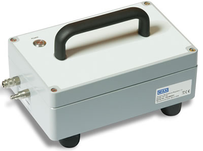 Устройство WIKA для контроля давления на входе газового анализатора. Модель GA05