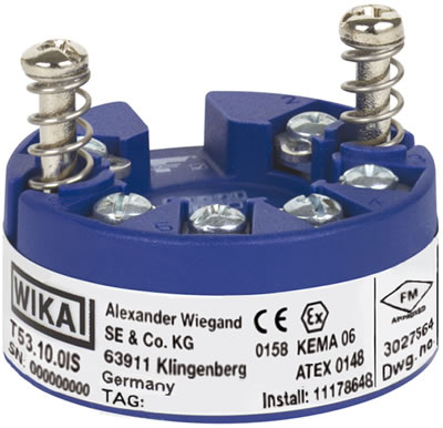 Преобразователь температуры WIKA T53