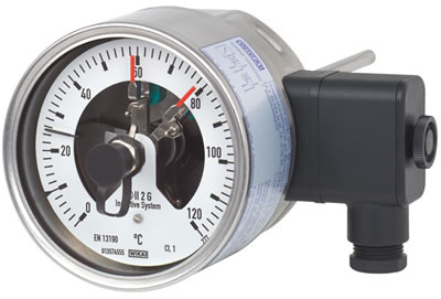 Биметаллический термометр WIKA 55-8xx